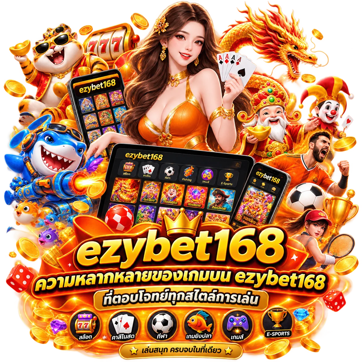 ความหลากหลายของเกมบนezybet168 ที่ตอบโจทย์ทุกสไตล์การเล่น