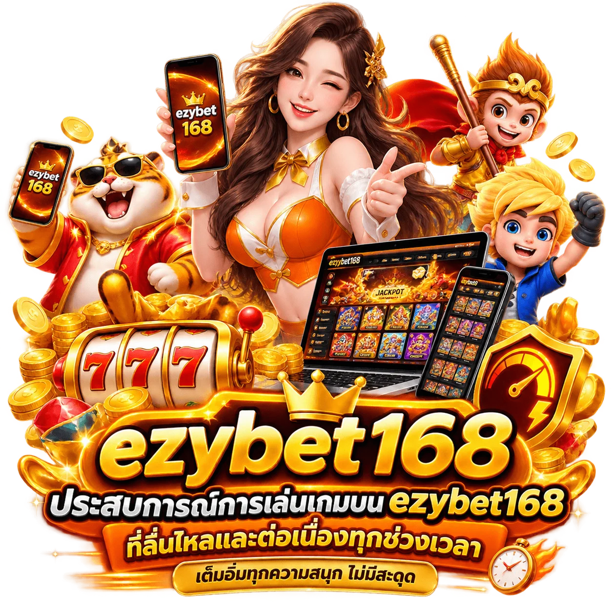 ประสบการณ์การเล่นเกมบน ezybet168ที่ลื่นไหลและต่อเนื่องทุกช่วงเวลา